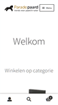 Mobile Screenshot of paradepaard.nl