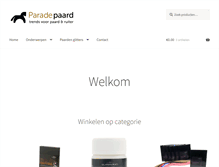 Tablet Screenshot of paradepaard.nl